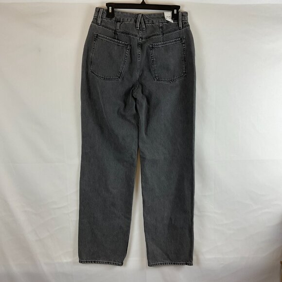 Good American Good 90s Relaxed Fit Jeans 4/27 Gray Muted Black - Picture 6 of 11